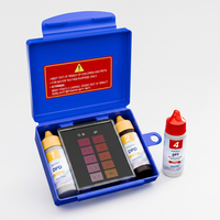 Direkt vom Hersteller Professionelles DPD Pool-Testreagenzien-Set 0,5-10ppm Freies Chlor Brom pH 6,8-8,2 Wassertester für Whirlpools