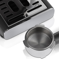 Machine à café expresso intelligente semi-automatique tout-en-un avec réservoir d'eau de 1,2 L, pression de 20 bars, commande tactile, vente en gros