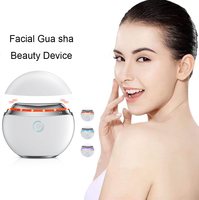 Appareil de Beauté Facial Portable Électrique Gua Sha Masseur pour le Cou Lifting Raffermissement Peau Amincissement Visage Anti-Rides Anti-Âge