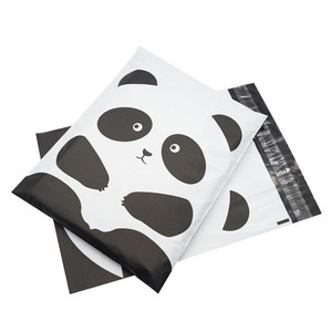 Custom Printed Eco Poly Mailers Envelope Express Shipping Bag Plastic Pattern Courier Mailing Bags For Clothing