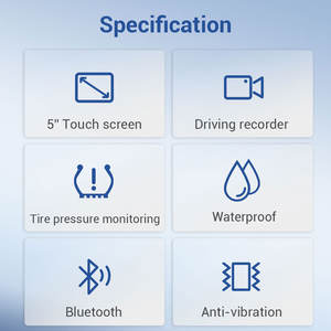 Navigation <span class=keywords><strong>pour</strong></span> Moto d'Aventure Étanche Carplay <span class=keywords><strong>GPS</strong></span> Moto 5" Meilleur <span class=keywords><strong>GPS</strong></span> Tout-Terrain <span class=keywords><strong>pour</strong></span> Motards - Product Image 3