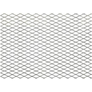 FixtureDisplays Tôle de treillis métallique déployé en acier 3,3 pi x 7,7 pi pour barbecue, fenêtre, puits, clôture - Product Image 1