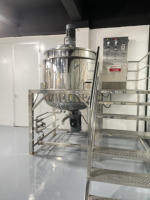 Machine de fabrication de savon liquide détergent en acier inoxydable 316L de 300L, 500L, 1000L, 2000L, ligne de production de shampooing