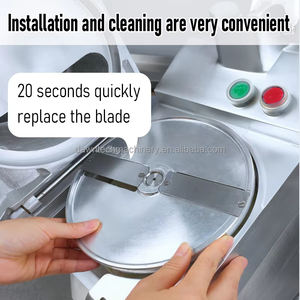 Cortadora de Verduras Automática Yunqingtech, Cortadora de Cebolla, Frutas y Patatas, Máquina Eléctrica para Cortar en Rodajas - Product Image 4