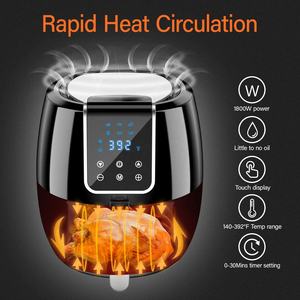 Inteligente <span class=keywords><strong>aire</strong></span> <span class=keywords><strong>freidora</strong></span> 5,5 <span class=keywords><strong>litros</strong></span> <span class=keywords><strong>de</strong></span> <span class=keywords><strong>aire</strong></span> fry horno con pantalla LCD Digital <span class=keywords><strong>de</strong></span> temperatura y Control <span class=keywords><strong>de</strong></span> ETL certificado <span class=keywords><strong>aire</strong></span> <span class=keywords><strong>freidora</strong></span> industrial - Product Image 4