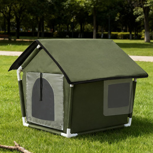 Outdoor small and <b>medium</b>-sized <b>dog</b> kennels, stray cat kennels, outdoor waterproof and rainproof pet houses, universal pet - Product Image 4