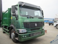 Camion compacteur de déchets d'occasion de haute qualité, 4x2, manuel, diesel, volume 4000L, à vendre