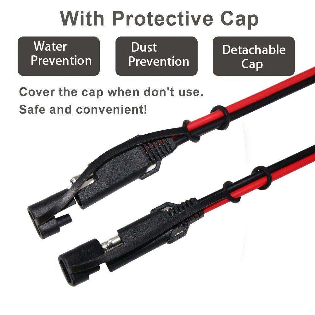 Lot De 40 Connecteurs De Câble De Voiture étanches - 2 Broches - Connecteur 12 V - Connecteur De Câble à 2 Broches - Pour Câble 18-22 AWG - Sertissage Rapide - Connecteur De Câble étanche à La