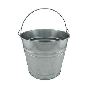 Cubeta de Metal Galvanizado, Cubeta Clásica de Hierro Sólido para Recuerdos de Fiesta, Juego de Cubetas Galvanizadas - Product Image 3