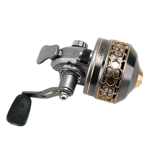 Einfaches Jagdfisch-Schieß set Leistungs starke Angels chleuder Verbessertes geschlossenes Fischs chießrad - Product Image 6