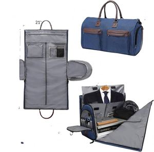 Sac de voyage élégant pour vêtements avec trousse de toilette 2 en 1, sac de voyage suspendu pour costume, sacs de voyage pour hommes, fabriqué en usine BSCI - Product Image 2