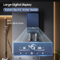 Calentador de Agua Eléctrico Instantáneo sin Tanque de 24000W para Toda la Casa, Uso en Hogar, RV, Exteriores y Hoteles, Acero Inoxidable, Fabricación OEM ODM, Venta al Por Mayor