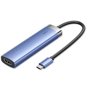 Base de Conexión - Estación de Conexión USB Tipo-C con 3 Puertos USB, 1 Puerto HDMI, 1 Puerto USB Tipo-C PD, Diseño Compacto y Funcional. - Product Image 1
