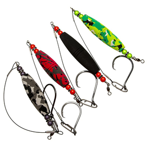 4 pièces <span class=keywords><strong>de</strong></span> montages <span class=keywords><strong>de</strong></span> pêche au poisson-chat avec flotteurs à sonnette et flotteurs à bouchon, accessoires <span class=keywords><strong>de</strong></span> pêche terminal - Product Image 1