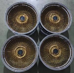 Jantes à rayons en acier doré avec <span class=keywords><strong>centre</strong></span> chromé 13 14 15 16 17 18 20 22 24 26 - Product Image 5