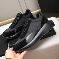 Nouvelles chaussures décontractées en mesh respirantes et légères, antidérapantes, pour hommes, à lacets, basses, en cuir de vachette, baskets de sport