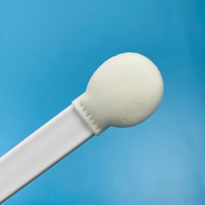 أداة تطبيق ذات رأس إسفنجي كبير المساحة - مقبض متين من البولي بروبيلين بطول 144 مم، مسحة إسفنجية كبيرة بيضاء - Product Image 1