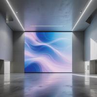 Écran mural LED ultra-fin Jode HD COB pour affichage dynamique en intérieur, idéal pour les murs vidéo de vente au détail