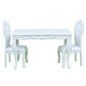 Mini-meubles au prix le plus bas, ensemble de chaises et de table <span class=keywords><strong>en</strong></span> plastique pour poupées, <span class=keywords><strong>chaise</strong></span> pour poupées - Product Image 1