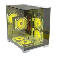 Pcooling Nouveau produit Étui pour ordinateur de jeu M-Atx / Mini-Itx avec refroidissement par eau Boîtier pour ordinateur d'alimentation inférieure