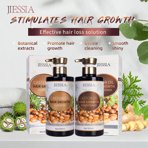 Shampooing et revitalisant naturels en gros pour la croissance des cheveux à l'huile de ricin, anti-chute et nourrissants - Product Image 6