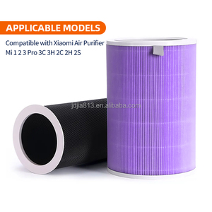 Đối với Xiaomi Máy lọc không khí Mi 1/2/3 Pro 3C/3h/2C/2h/2S Active Carbon lọc thay thế tương thích HEPA lọc cho hộ gia đình sử dụng - Product Image 3