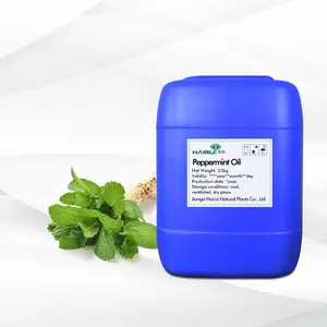 Huile de menthe poivrée en vrac 100% Pure bougie d'aromathérapie naturelle huile essentielle de menthe poivrée