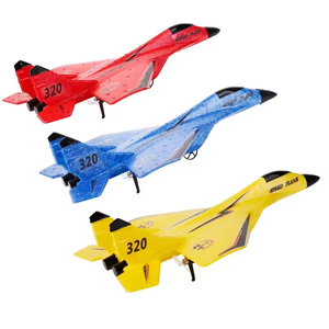 Avion télécommandé EPT <span class=keywords><strong>RC</strong></span> Glider 2.4G : Avion de chasse à aile fixe en mousse EPP avec lumières LED pour enfants et adultes - Product Image 6
