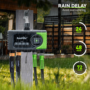 גשם פוינט חכם wifi 4 אזורים טיימר לבית ירוק - Product Image 4