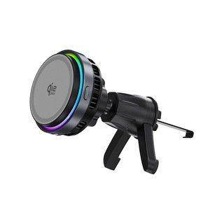 Nouveau Support de Chargeur Magnétique Sans Fil pour Voiture 25W avec Refroidissement TEC, Charge Rapide, Support Téléphone et Lumière LED, Entrée Type-C - Vente Chaude 2026 - Product Image 4