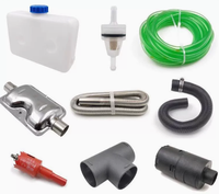 Kit de Montaje para Calentador Diésel Todo en Uno/Tipo Split con Control Remoto y Bomba - Universal para RV, Camiones y Barcos