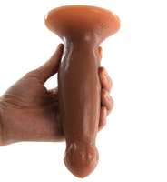 Dildo de Plástico Grande, Súper Suave y Realista, Diseño al por Mayor, Juguete Sexual para Adultos con Correa