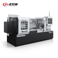 Tour CNC horizontal CK6140 GSK à lit plat, simple broche, 2 axes, haute précision, pour usinage intensif