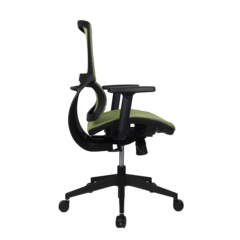 Black White frame Nylon executive Base full mesh office chair for project