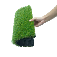 Rumput Sintetis Hanwei Factory New PE untuk Taman dan Halaman, Tebal 1.18 Inci, Tahan Api, Ramah Hewan Peliharaan, Sistem Interlocking, untuk Lapangan Golf Mini di Halaman Belakang