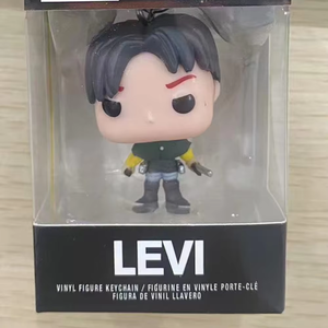 Llavero de Plástico de Anime Japonés, <span class=keywords><strong>Figura</strong></span> de Levi - Product Image 1