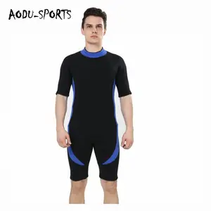 Hot-selling Custom 3 Mm 5 Mm 7 Mm Short Sleeve Surfing Wetsuit Neoprene Free Diving Wetsuit For Men