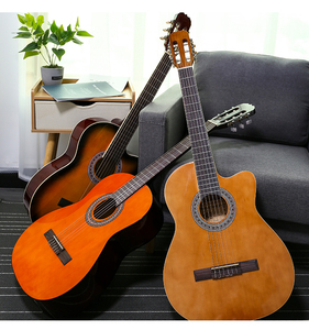 Fábrica <span class=keywords><strong>de</strong></span> Guitarras en China, Venta al por Mayor <span class=keywords><strong>de</strong></span> Guitarras Clásicas para Principiantes en Varios Tamaños, <span class=keywords><strong>Guitarra</strong></span> Acústica para Estudiantes - Product Image 4