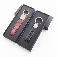 Llavero de Cuero Retro de Lujo Genuino al por Mayor de Oneway, con Logotipo de Marca Personalizado, Ecológico y Duradero
