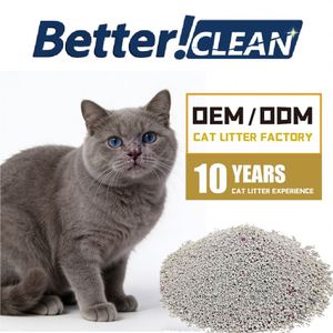 Litière pour chat en bentonite, excellente absorption, absorption supérieure, économique, contrôle des odeurs - Product Image 1
