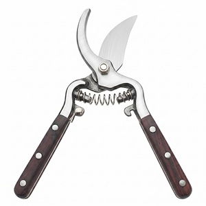 Forbici <span class=keywords><strong>da</strong></span> Potatura Forgiate con Manico in Mogano, Cesoie per Alberi <span class=keywords><strong>da</strong></span> <span class=keywords><strong>Frutto</strong></span>, Forbici <span class=keywords><strong>da</strong></span> Giardino per Raccolta Frutta - Product Image 5