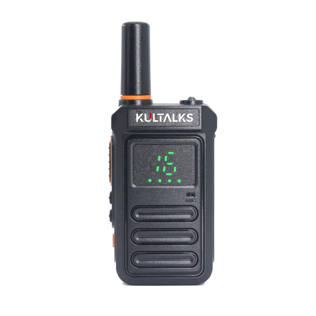 Kultalks KT16 0.5/2W FRS PMR UHF Radio CB Walkie Talkie 2 Way Radio with Type-C and Flashlight B11