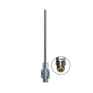 433 Mhz Outdoor Omni Directional UHF Fiberglass Antenna Aerial With N-K Connector