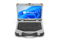 Intel i7 14e Ultra 7 165U prend en charge l'ordinateur industriel portable 14 pouces vers le haut robuste ordinateur portable résolution 1920x1080 Stock