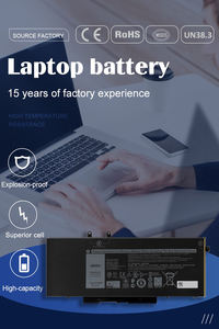 Batteria di ricambio per laptop 3HWPP 3PCVM YPVX3 10X1J N2NLL 1VY7F T6DC2 per Dell Latitude 14 5410 5401 5411 5501 5510 5511 - Product Image 5