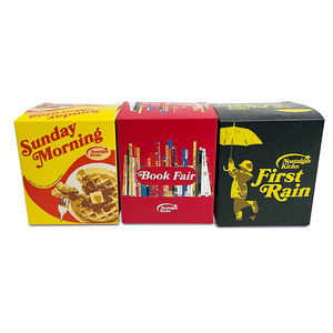 맞춤형 화이트 페이퍼 턱탑 소이 캔들 박스, 맞춤형 캔들 용기, 무광 라미네이션, 엠보싱, 콘크리트 박스형 캔들 용기 - Product Image 5