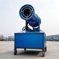 Canon à brouillard en acier inoxydable de 50 m avec conception anti-corrosion pour utilisation en port et dans l'industrie chimique