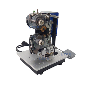 LT-HP-241B mesin cetak pengodean tanggal kedaluwarsa Batch Hot Stamping pita warna Semi otomatis kecil portabel untuk tas kertas Film - Product Image 3