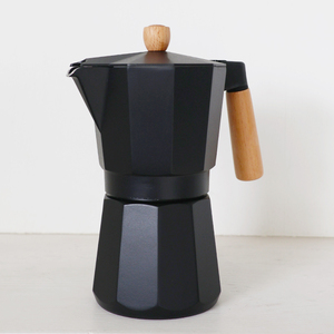 2025 nuevas ideas de productos portátil Metal <span class=keywords><strong>Moka</strong></span> Pot Espresso cafetera hogar y jardín artículo para el hogar con tapa - Product Image 1