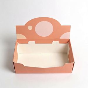 Custom <b>Eco</b>-<b>Friendly</b> Paperboard Display Box with Die-Cut Design and Four-Color Printing for Gift Craft Retail Packaging - Product Image 1